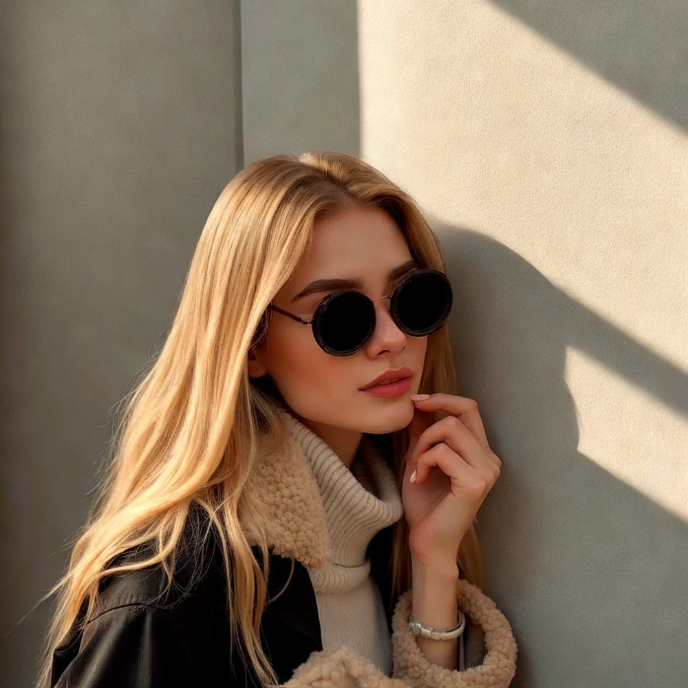 FlexVision™ | Adjustable Black Sunglasses