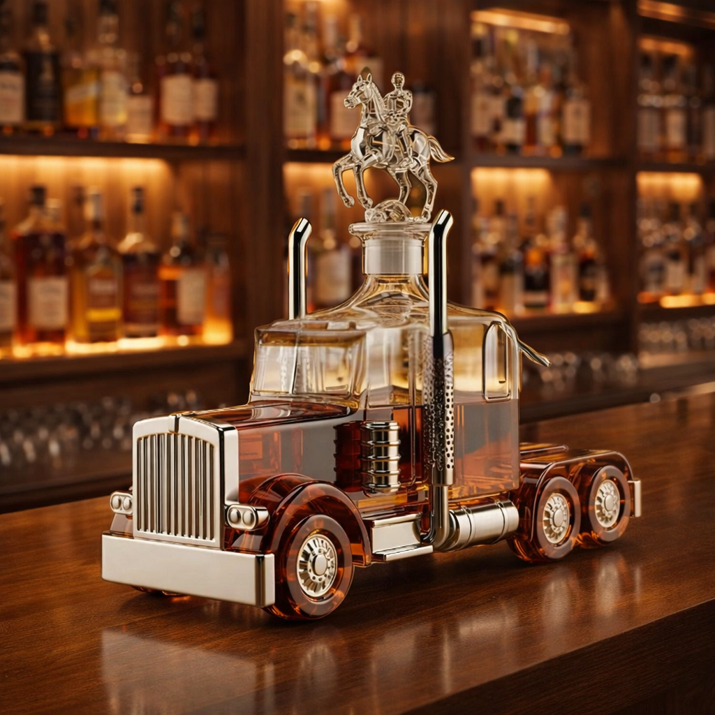 Whiskey Flask - Truck Edition