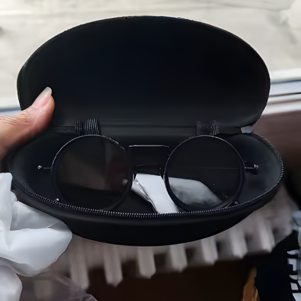 FlexVision™ | Adjustable Black Sunglasses