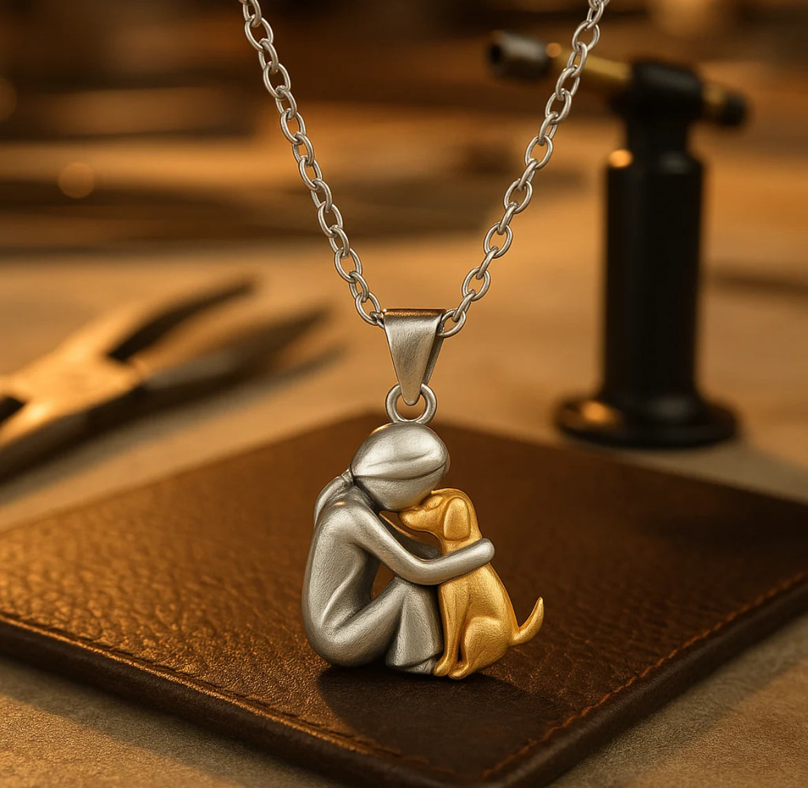 Liv | Dog Clasp Necklace