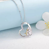 Liv | Necklace with Dog Embrace
