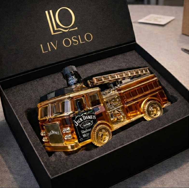 Jack Daniel's Whisky Bottle - Firefighter's Edition