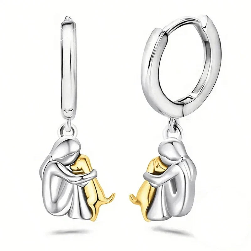 Liv | Dog Clip Earrings