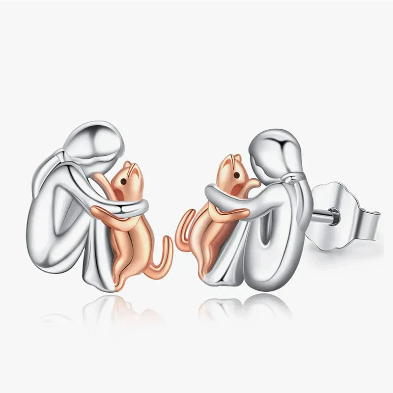 Liv | Cat Embrace Earrings