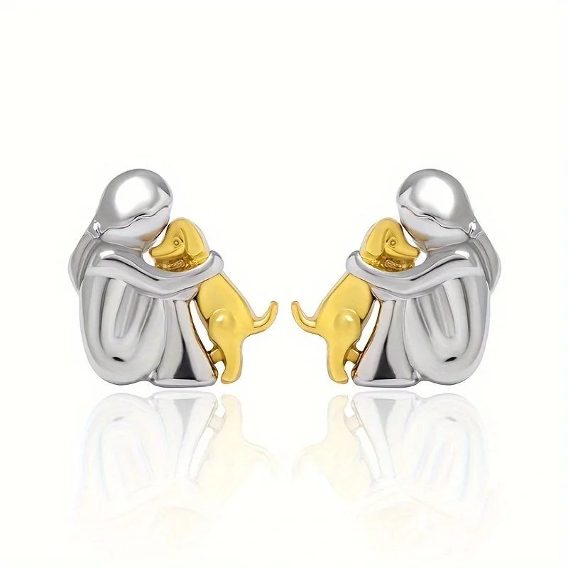 Liv | Dog Clip Earrings