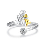Liv | Dog's Embrace Ring