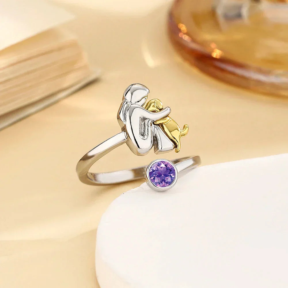 Liv | Dog's Embrace Ring
