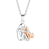 Liv | Cat Embrace Necklace