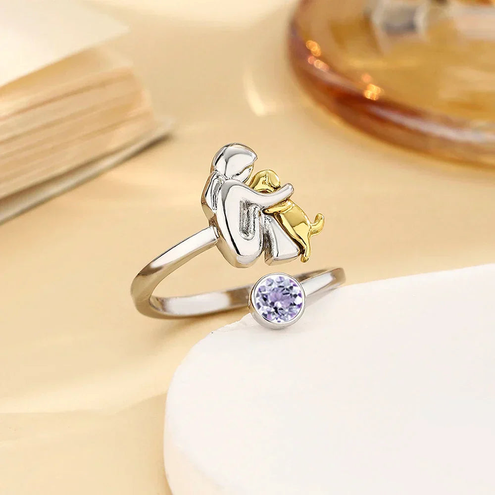 Liv | Dog's Embrace Ring
