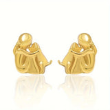 Liv | Dog Clip Earrings