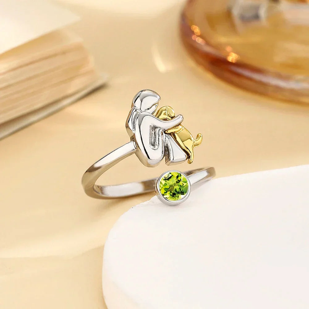 Liv | Dog's Embrace Ring