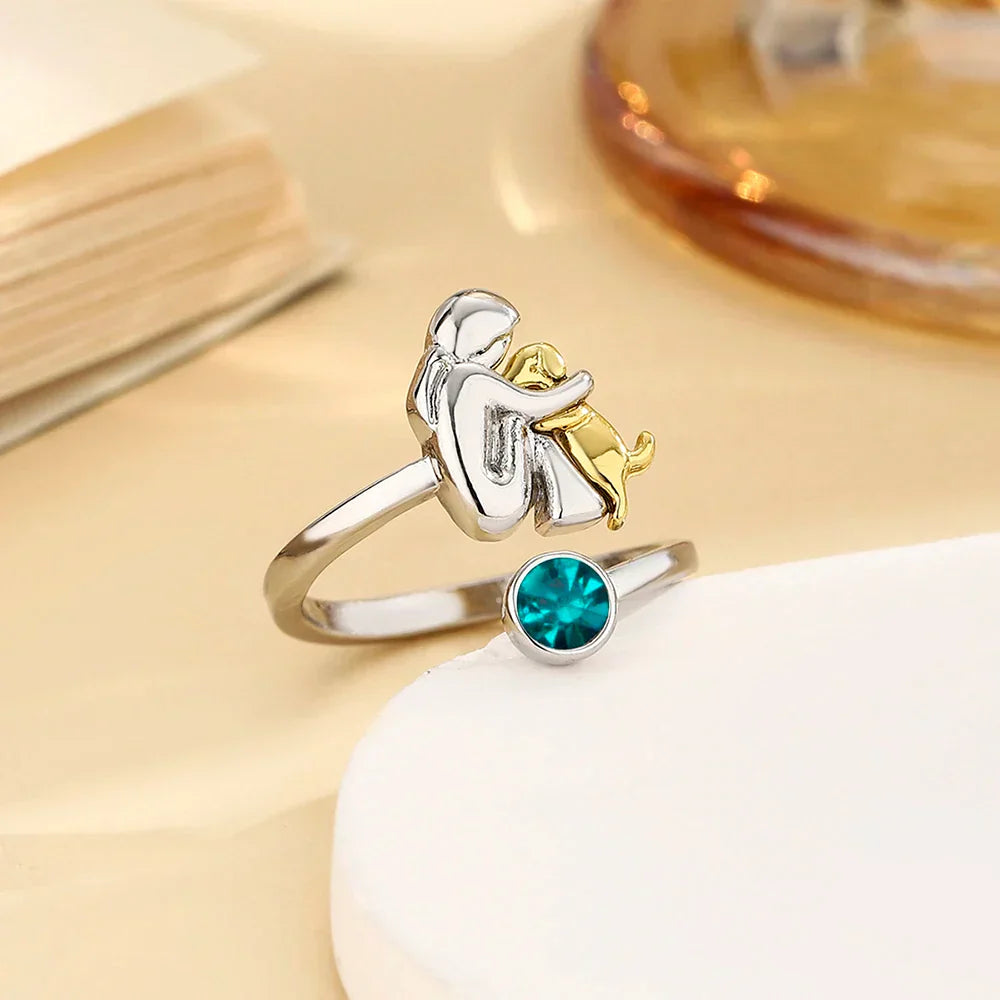 Liv | Dog's Embrace Ring