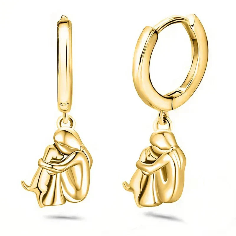 Liv | Dog Clip Earrings