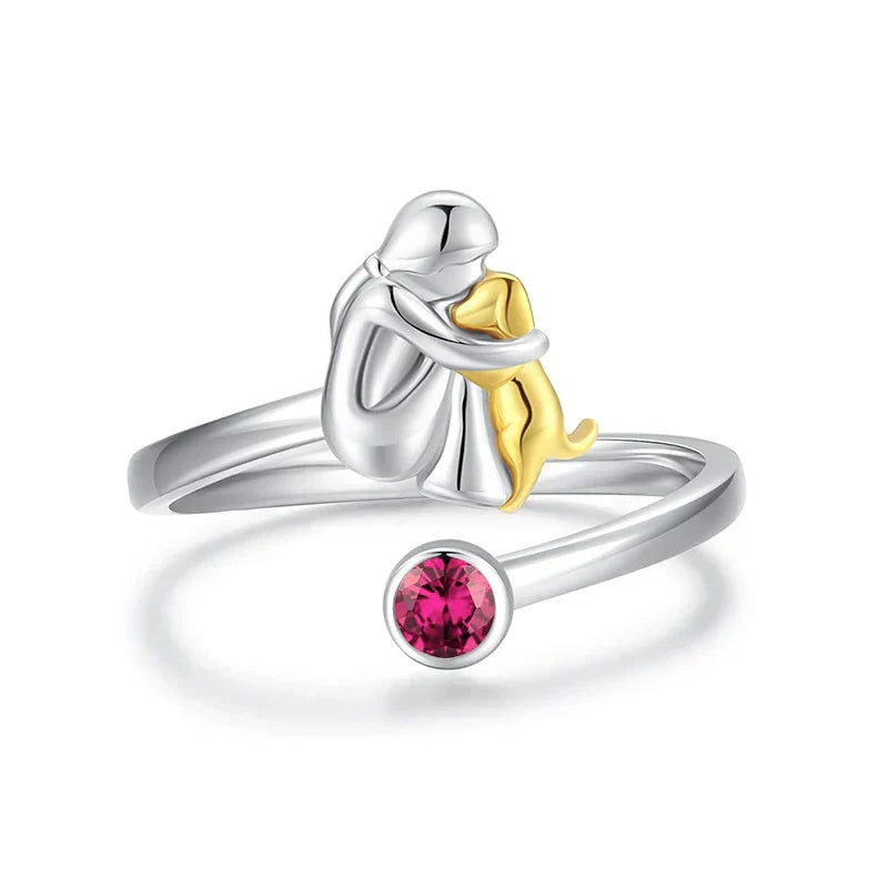 Liv | Dog's Embrace Ring