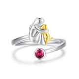 Liv | Dog's Embrace Ring