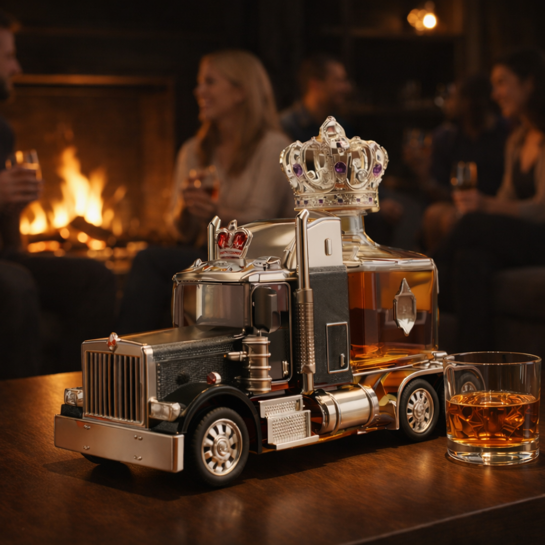 Whiskey Flask - Truck Edition