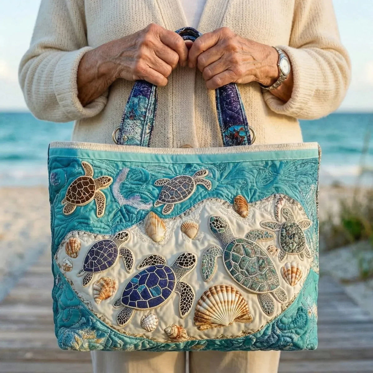 Artisanal Bag - Love for Turtles – Mi tienda