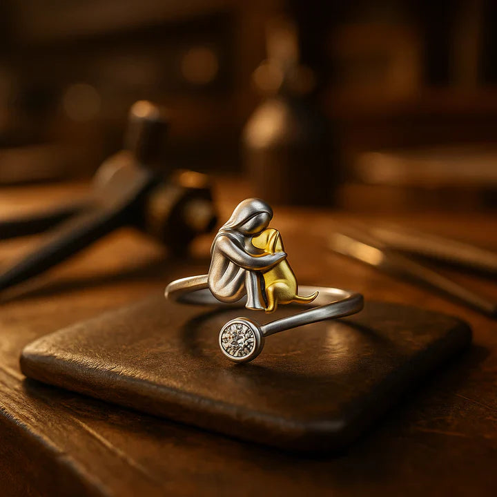 Liv | Dog's Embrace Ring